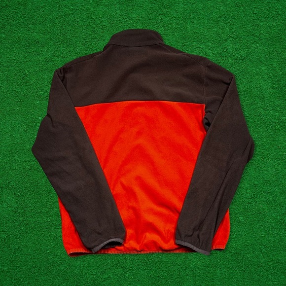 Nike ACG Orange Brown Lightweight Fleece Zip Jacket - Picture 2 of 7